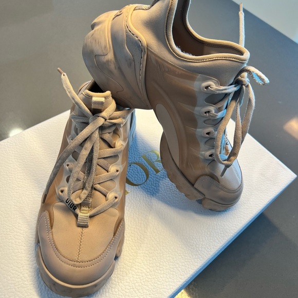 D-CONNECT SNEAKER size US 6 Nude Technical Fabric Reference: KCK222NGG_S12U - Picture 10 of 15